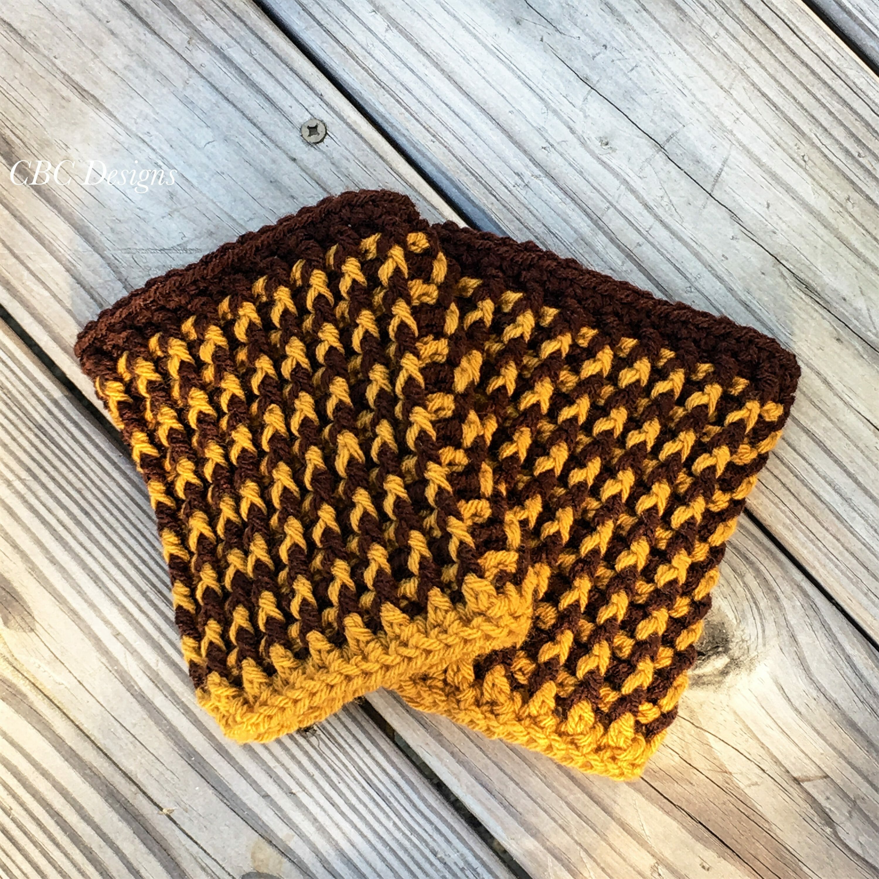 Ribbed Boot Cuffs Free Crochet Pattern Creations By Courtney