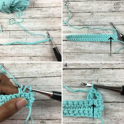 Crochet stitch tutorial