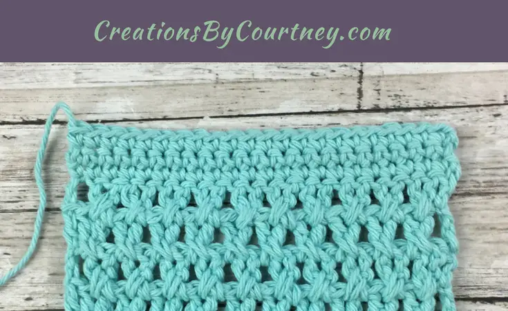 Crossed Extended Double Crochet: Crochet Stitch Tutorial - Creations By