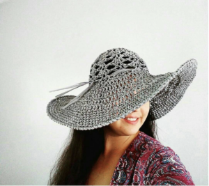 Salt Grass Hat by Salty Pearl Crochet, a free crochet pattern