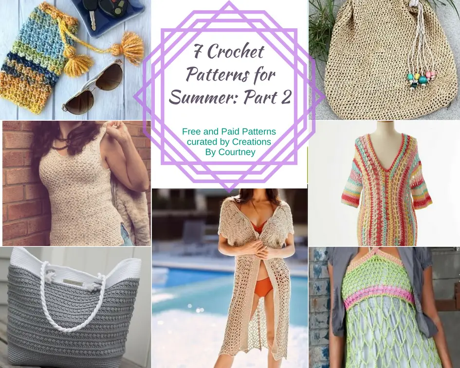 Summer Crochet Pattern Roundup