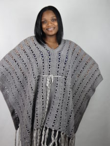 X-capade Poncho crochet pattern