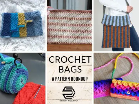 Pattern Roundup: Crochet Bags - Creations By Courtney