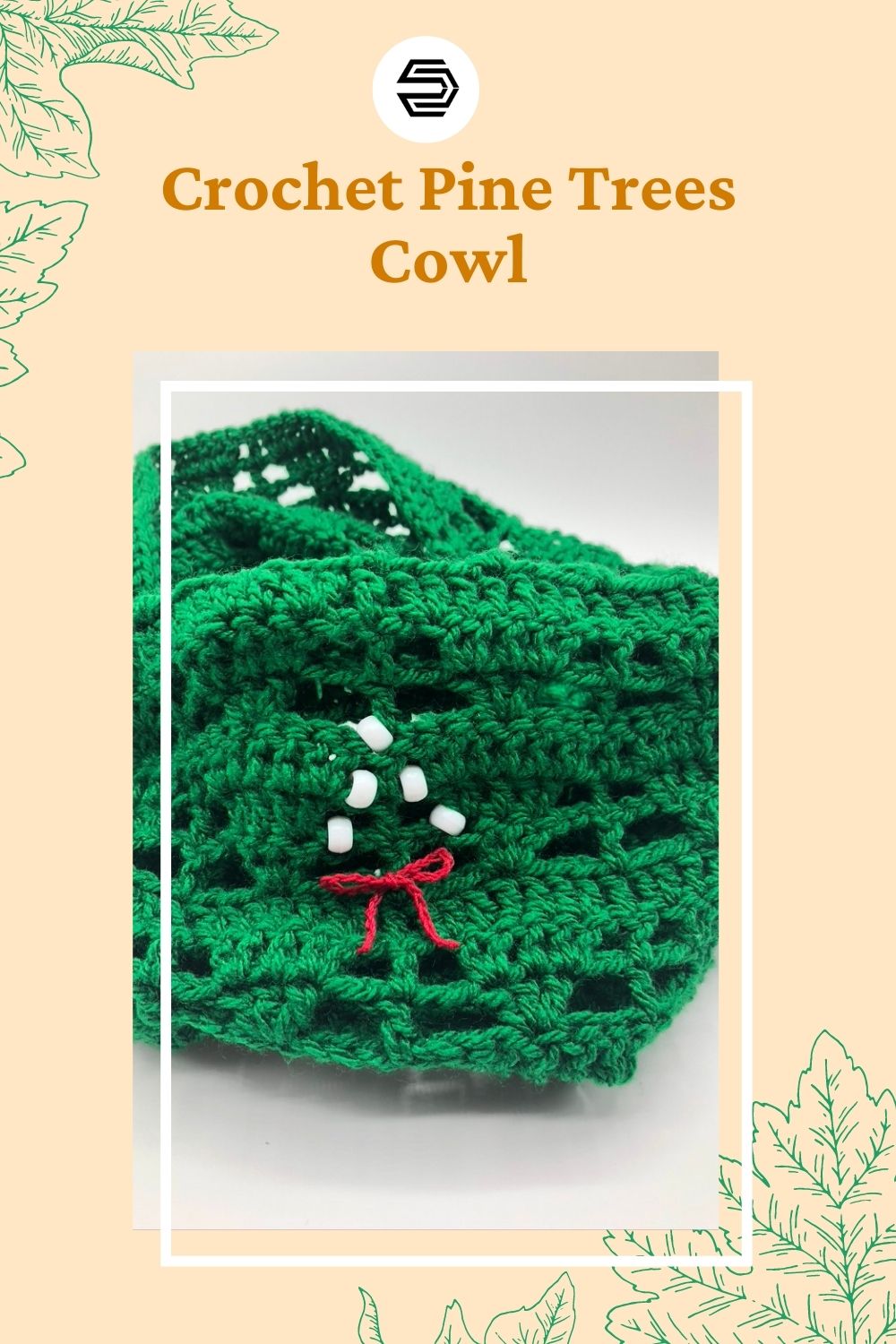 The Pine Trees Cowl is a quick, one skein, free crochet pattern. It’s available in one size , but can be adjusted for different sizes. This is a great cowl to gift and make in any color for the whole family.
