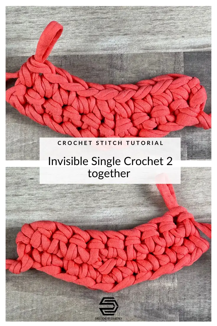 Learn how to create the invisible single crochet 2 together, i-sc2tog. It creates less bulk than the traditional sc2tog, and is great for any project. Most often the i-sc2tog is used in amigurumi, but start using it today in any crochet project, such as hats worked in the round and shaping garments.