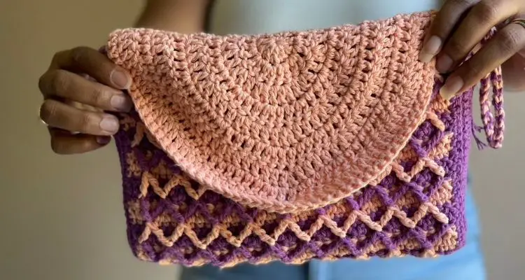 Big Purse Bag Crochet pattern by Littlejohn's Yarn