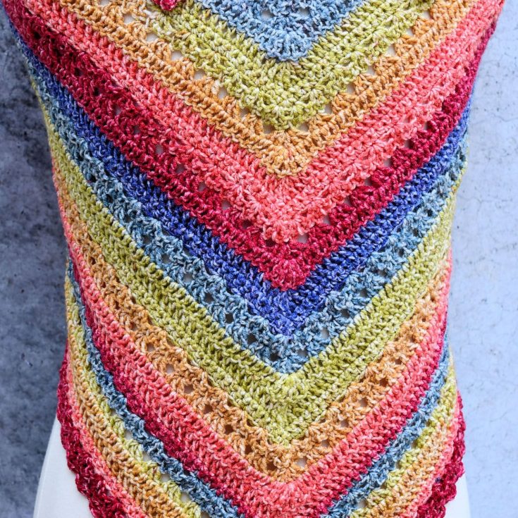 Image for Lyla Easy Crochet Triangle Shawl