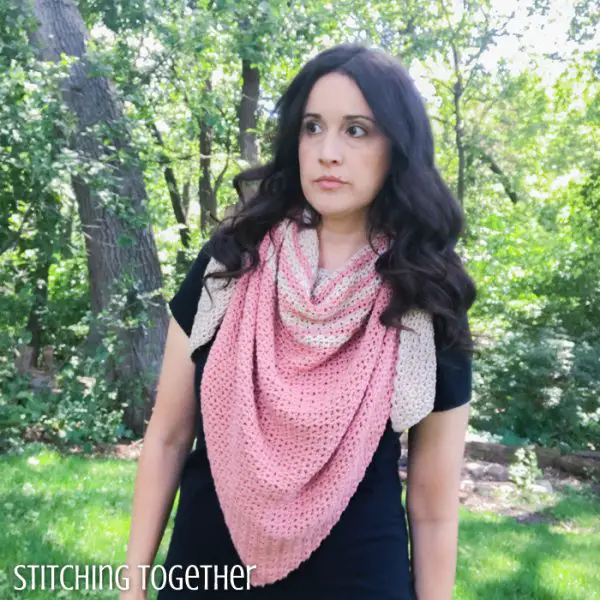 Ultimate Triangle Crochet Shawl Roundup: Part 1 - Creations By Courtney