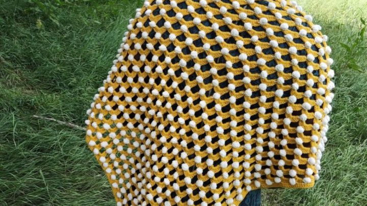 Image for Triangular crochet shawl