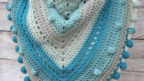 Ultimate Triangle Crochet Shawl Roundup: Part 2 - Creations By Courtney