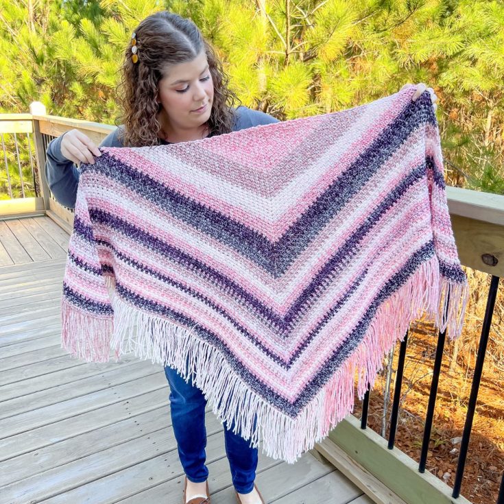 Image for An Easy, Beginner Crochet Shawl 