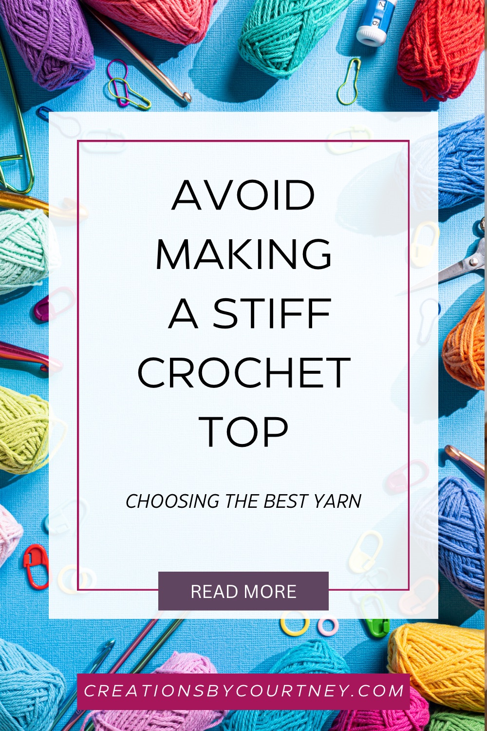 Learn to choose the best yarn for making a crochet garment. 