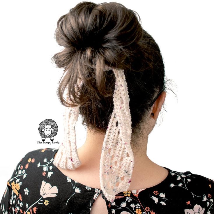 Image for Crochet Hair Scarf Pattern