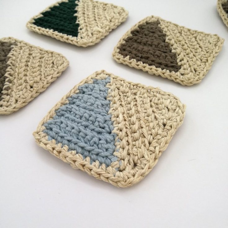 Image for Geometric Coaster Crochet Pattern